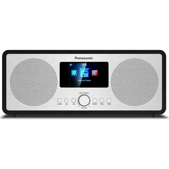 Panasonic RF-D40EG-K Retro Internetradio med DAB+/FM og Bluetooth, Sort