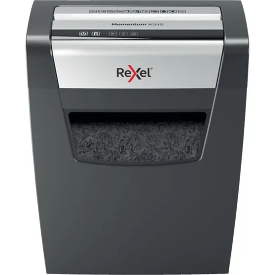 Rexel Momentum X312 Makulator, P3, 5x42 mm, sort/grå