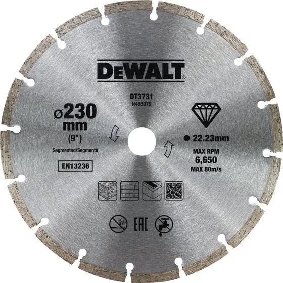 DeWALT DT3731 Diamantskæreskive 230 mm