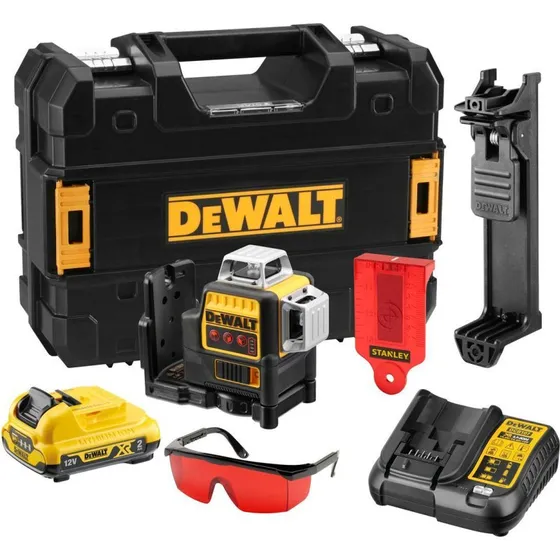 DeWalt DCE089D1R Krydslinjelaser Rød (10m)