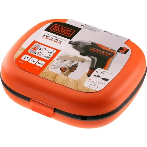 Black & Decker BCF611CK 3,6V Skruetrækker