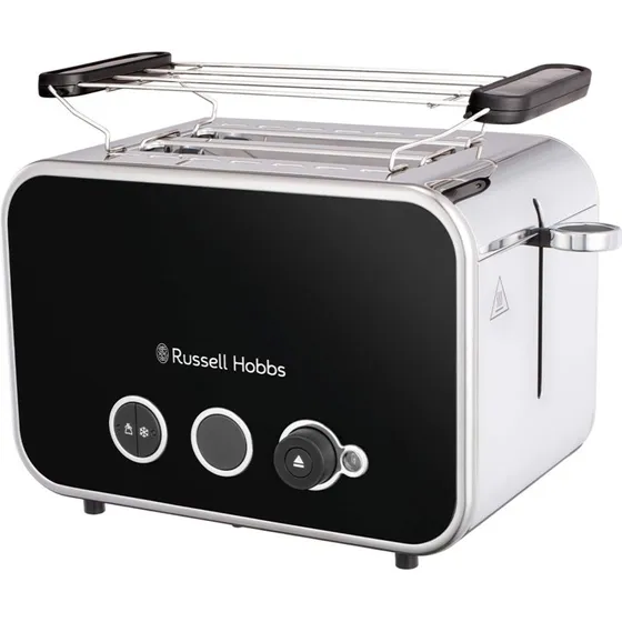 Russell Hobbs Distinctions 2S Brødrister, Sort, 2 Skiver