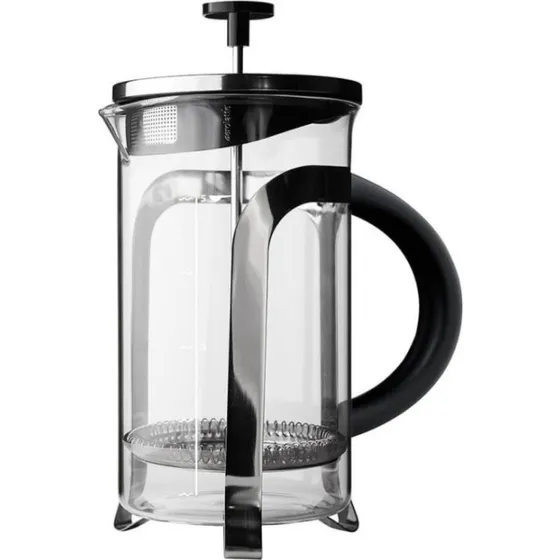Aerolatte Presspanne, stål, 0,6 L, 5 kop