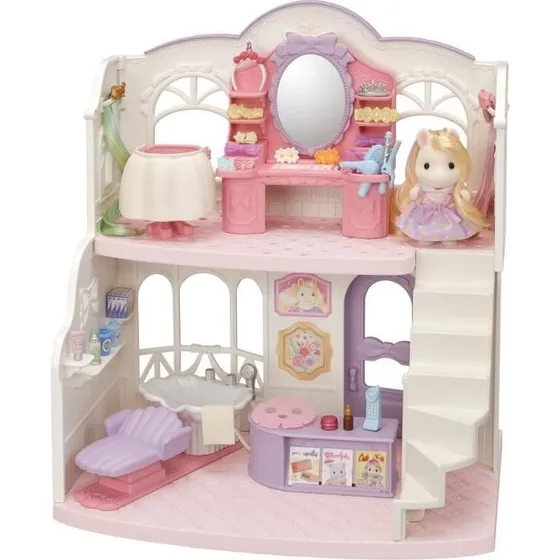 Sylvanian Families Ponyfrisørsalon – Mini-univers med tilbehør, 3 år+