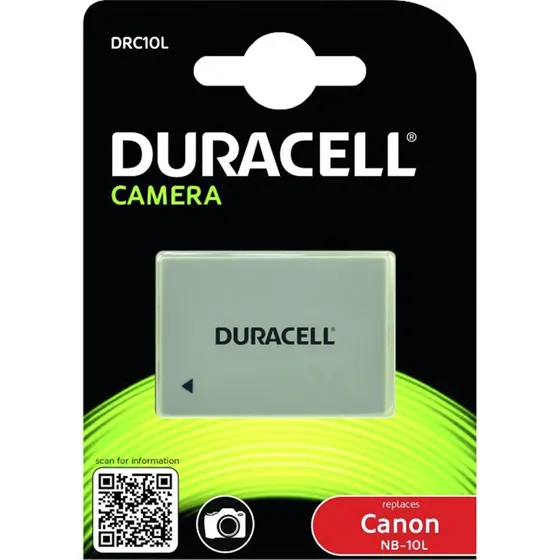 Duracell Li-Ion 7,4V NB-10L 950mAh batteri