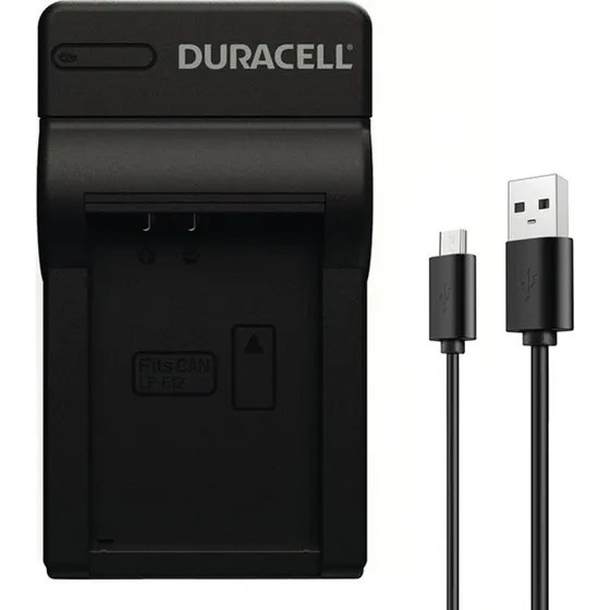 Duracell DRCE12 Batterioplader med USB-kabel