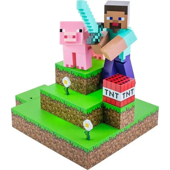 Paladone Minecraft Diorama Ambiance Lampe 30cm