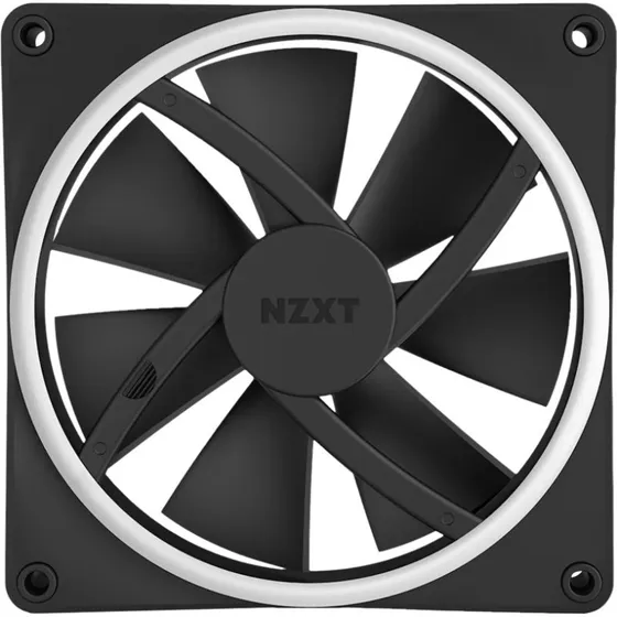 NZXT F140 RGB DUO 140mm Sort PWM Kabinet Køler