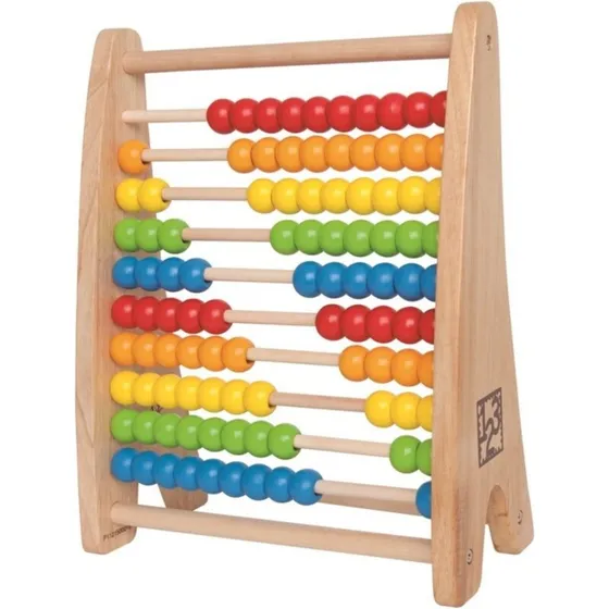 Hape Kugleramme i træ, regnbue (12×25×32 cm)