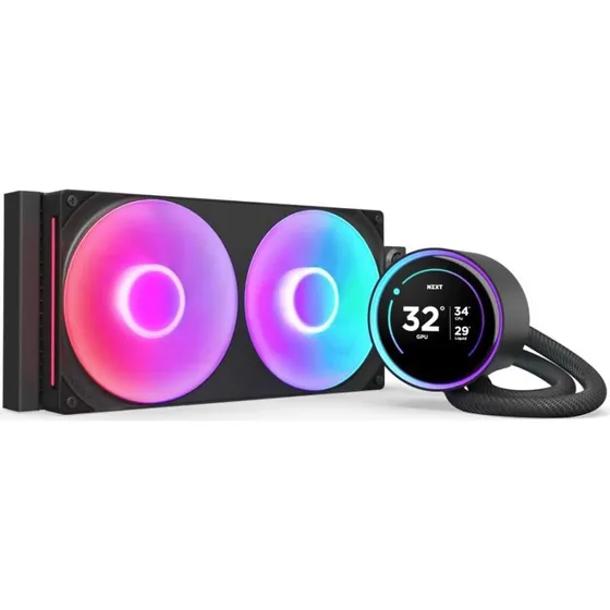 NZXT Kraken Elite 280 RGB 280 mm CPU vandkøling, sort