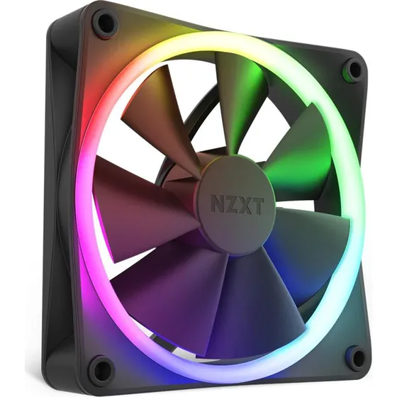 NZXT F120 RGB 120mm Kabinetkøler Sort med RGB LED