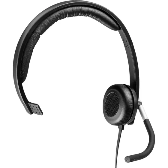 Logitech USB Headset Mono H650e, Sort