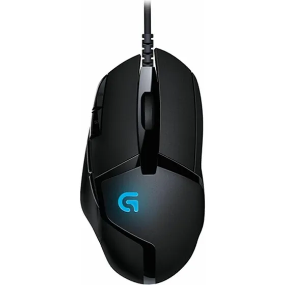 Logitech G402 Hyperion Fury Gaming-Mus, Sort, 4000 DPI