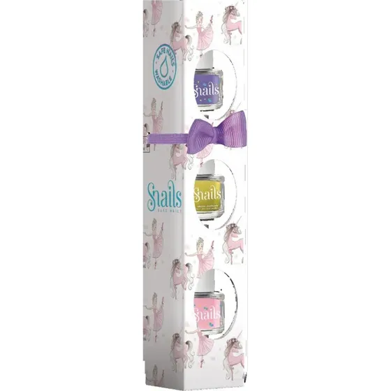 Snails 3 Pak - Ballerina, Giftfri Neglelak