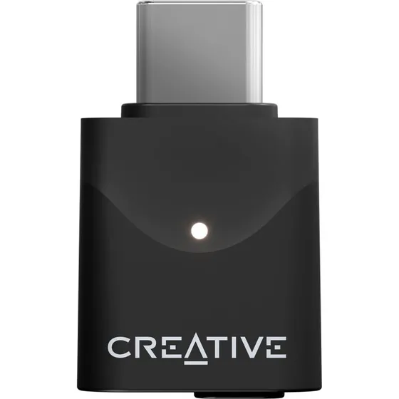 Creative BT-W6 USB-C Bluetooth Audio Transmitter, Sort