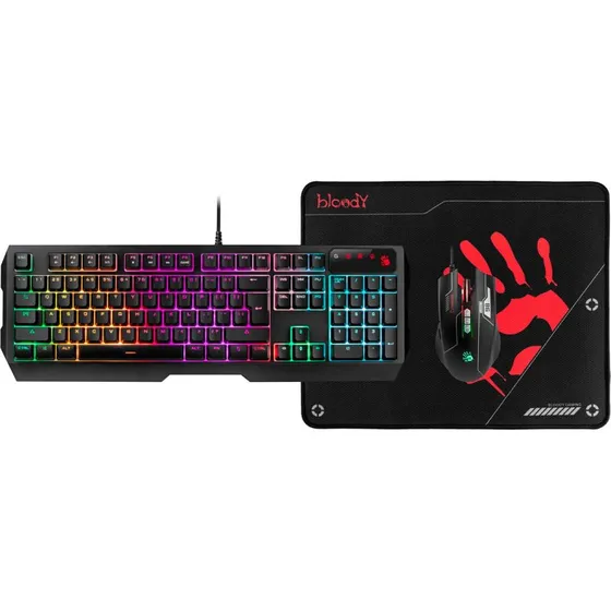 A4Tech B1700 Bloody Gaming Sæt Sort
