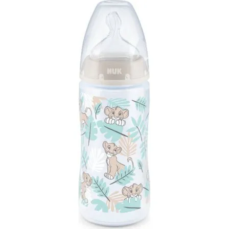 NUK First Choice+ Temperaturflaske 300 ml - Lion King