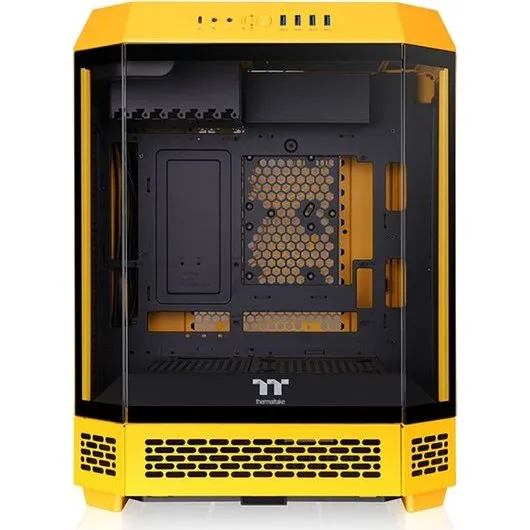 Thermaltake The Tower 600 Gul Mid Tower med hærdet glas