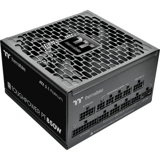 Thermaltake Toughpower PT 850W 80 Plus Platinum, Semi-Modulær