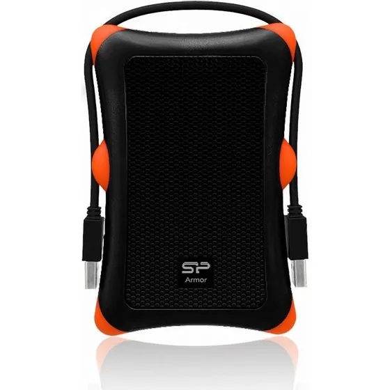Silicon Power Armor A30 2 TB Ekstern Harddisk Sort
