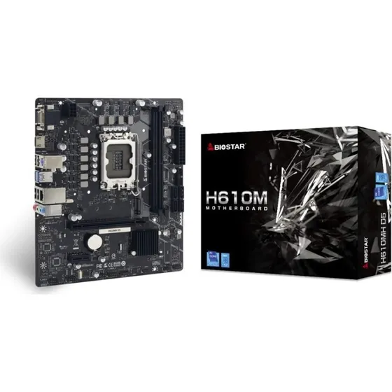 Biostar H610MH D5 micro ATX LGA 1700 DDR5