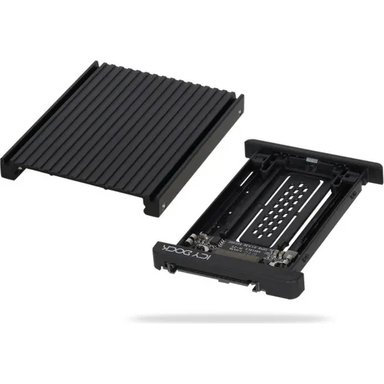 ICY DOCK EZConvert MB705M2P-B M.2 NVMe til U.2 SSD Adapter, sort