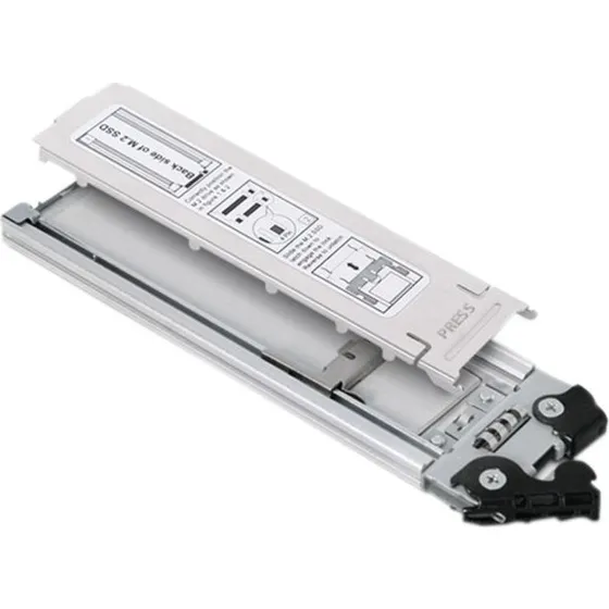 Icy Dock MB840TP-B M.2 SSD Caddy, Aluminium, Sort