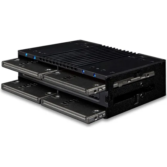 Icy Dock FlexiDock MB024SP-B 2,5" SATA SSD/HDD Kabinet - Sort