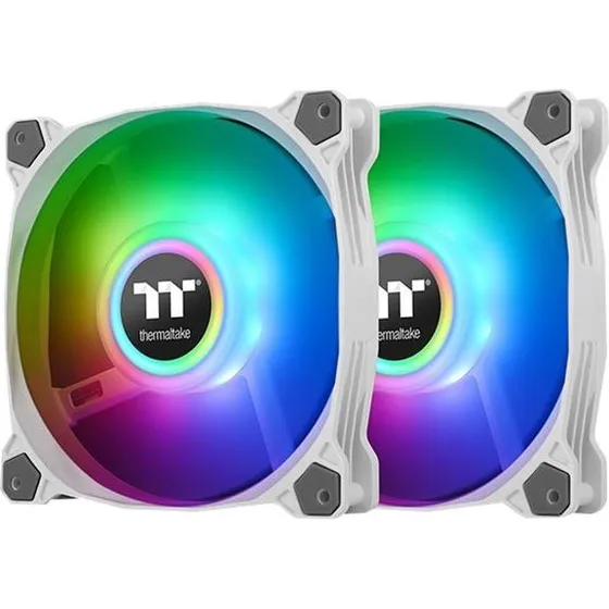 Thermaltake Pure Duo 12 ARGB Sync 120 mm Hvid 2-pack