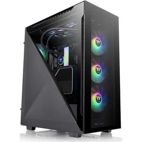 Thermaltake Divider 500 TG ARGB - Sort, Mid Tower