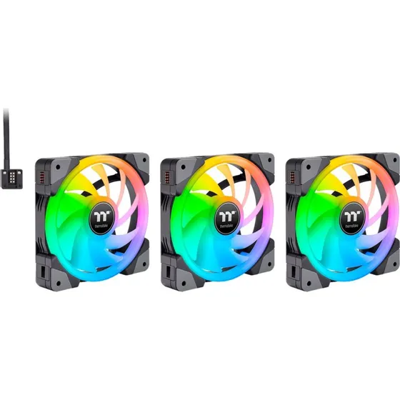 Thermaltake SWAFAN EX14 RGB 140mm Magnetisk, 3 stk