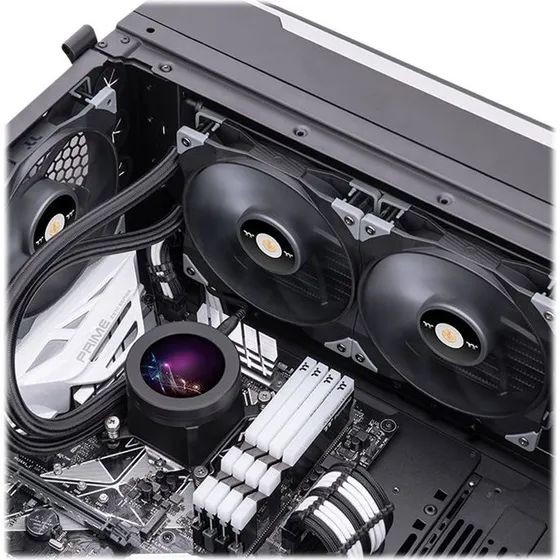 Thermaltake TOUGHLIQUID Ultra 280 140 mm Vandkøler Sort