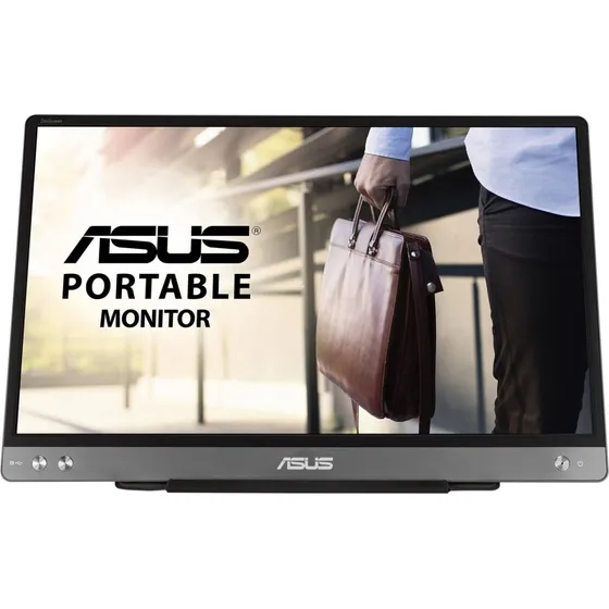 ASUS ZenScreen MB14AC 14" FHD bærbar skærm, mørkegrå