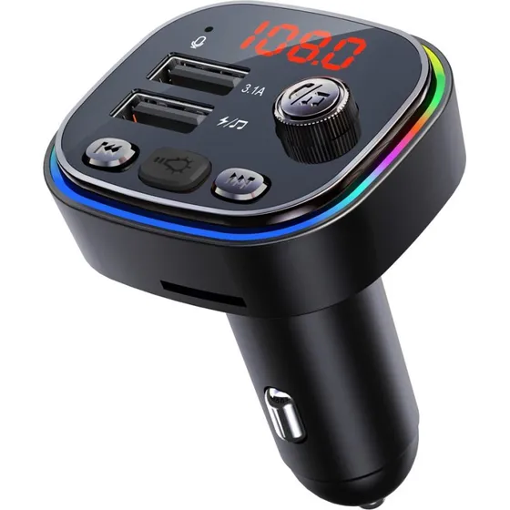 Vakoss TC-B439K FM-sender Bluetooth/USB sort