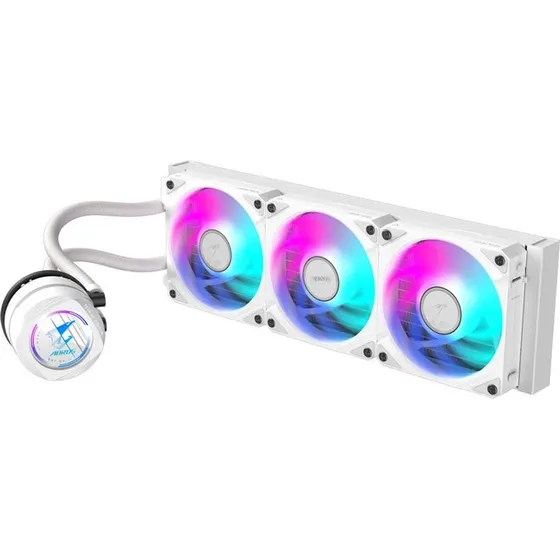 GIGABYTE AORUS WATERFORCE II 360 ICE - 3x120mm Hvid CPU Vandkøling