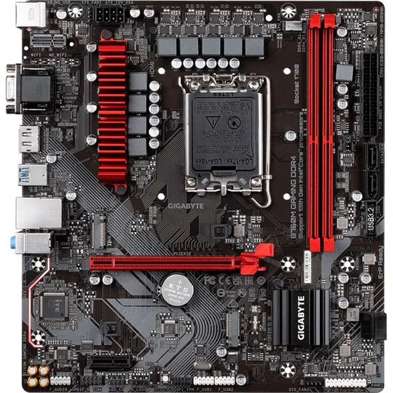 GIGABYTE B760M GAMING DDR4 Bundkort, Micro-ATX, LGA1700
