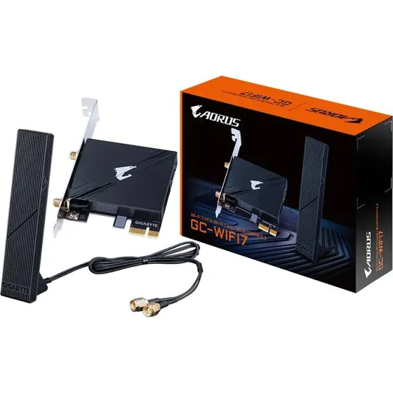 Gigabyte GC-WIFI7 Wi-Fi 7 PCIe x1, 5800 Mbps, Bluetooth