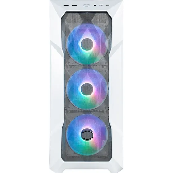 Cooler Master MasterBox TD500 Mesh V2 Hvid, Mid Tower, Hærdet Glas