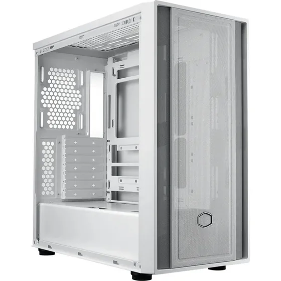 Cooler Master MasterBox 600 Lite Hvid Mid Tower med Glasvindue