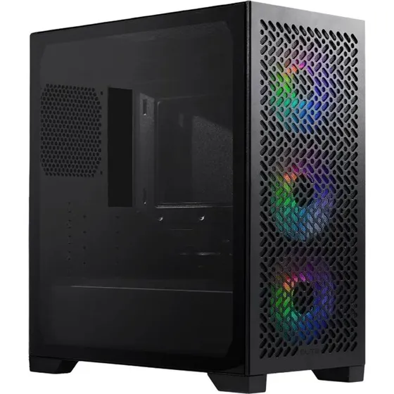 Cooler Master Elite 302 Tower Micro ATX Sort med hærdet glas