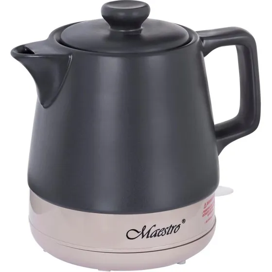 Maestro MR-071 Keramik Elkedel 1,0 l Sort