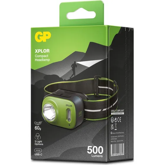 GP Xplor PHR17 Pandelampe 500 lm, 60 g, vandtæt IPX6