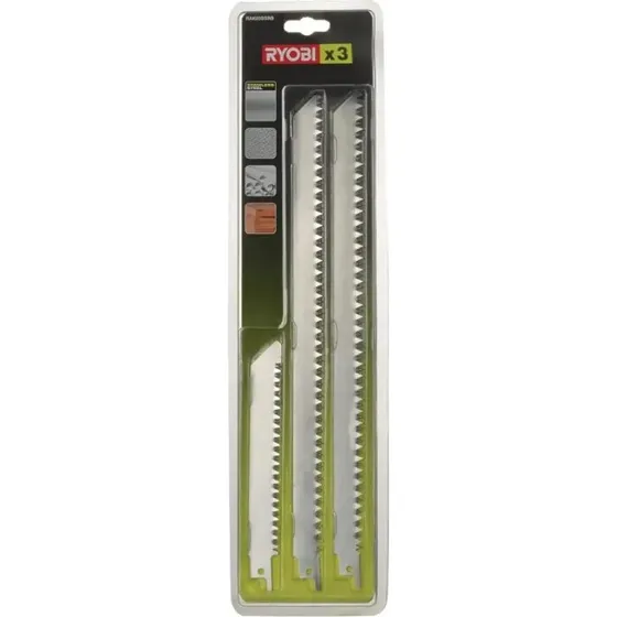 Ryobi Bajonetsavklinger 3 stk RAK03SSRB