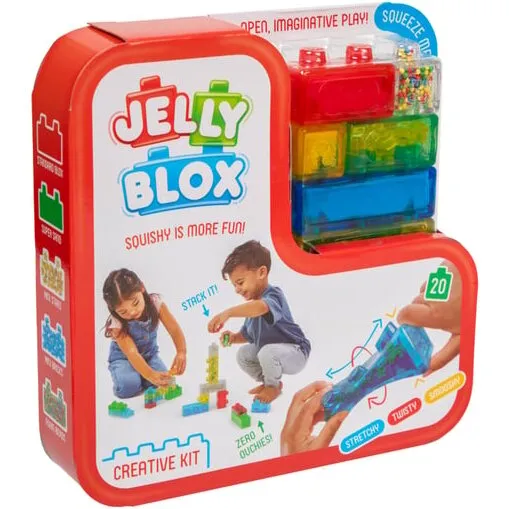 Jelly Blox Creative Kit – 20 dele sansebyggesæt