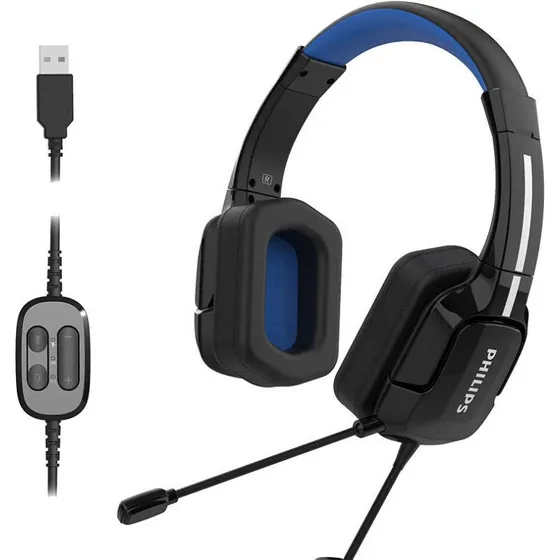 Philips TAGH401BL/00 4000 Serie Gaming Høretelefoner - Sort - USB-A