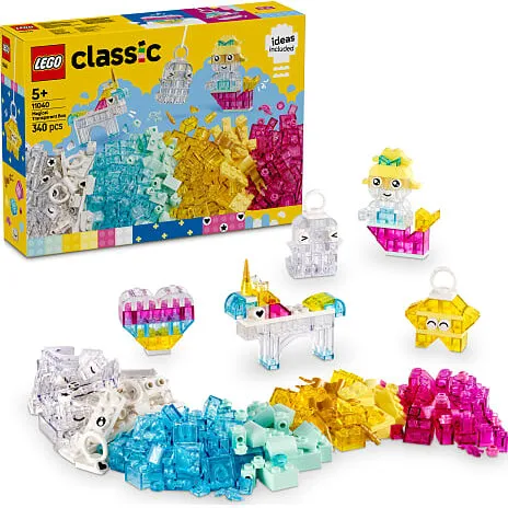 LEGO Classic Magiske gennemsigtige klodser 11040