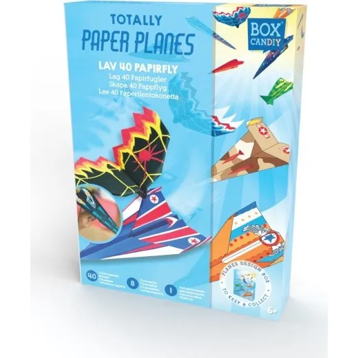 Box Candiy Papirfly Kunst – 40 Fly, 8 Modeller