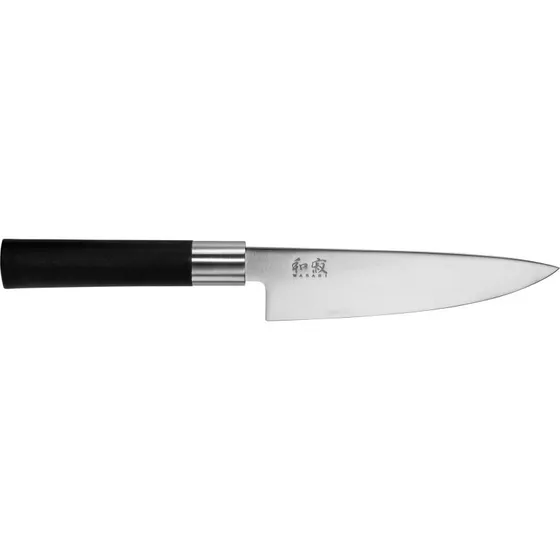 KAI Wasabi Black Kokkekniv 15 cm, Sort