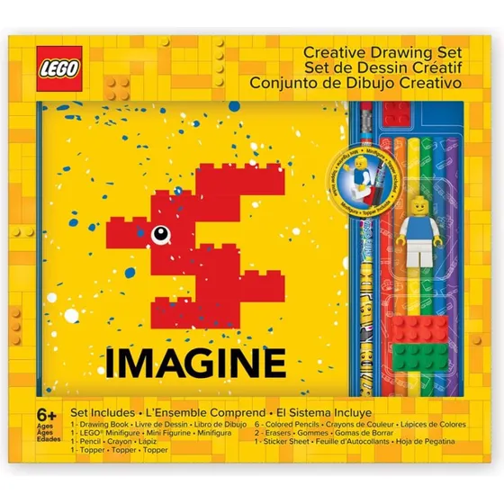 LEGO Imagine Skrivesæt med figur, 13 dele