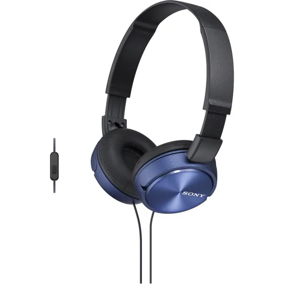 Sony MDR-ZX310 Hovedtelefoner Sort Blå
